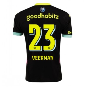 PSV Eindhoven Joey Veerman #23 Bortatröja 2024-25 Kortärmad